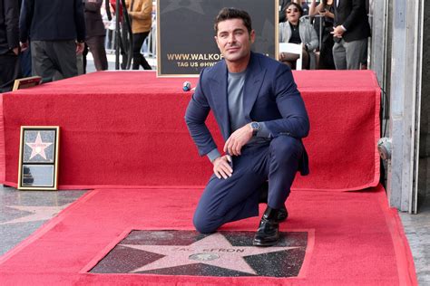 Zac Efron to receive star on Hollywood Walk of Fame